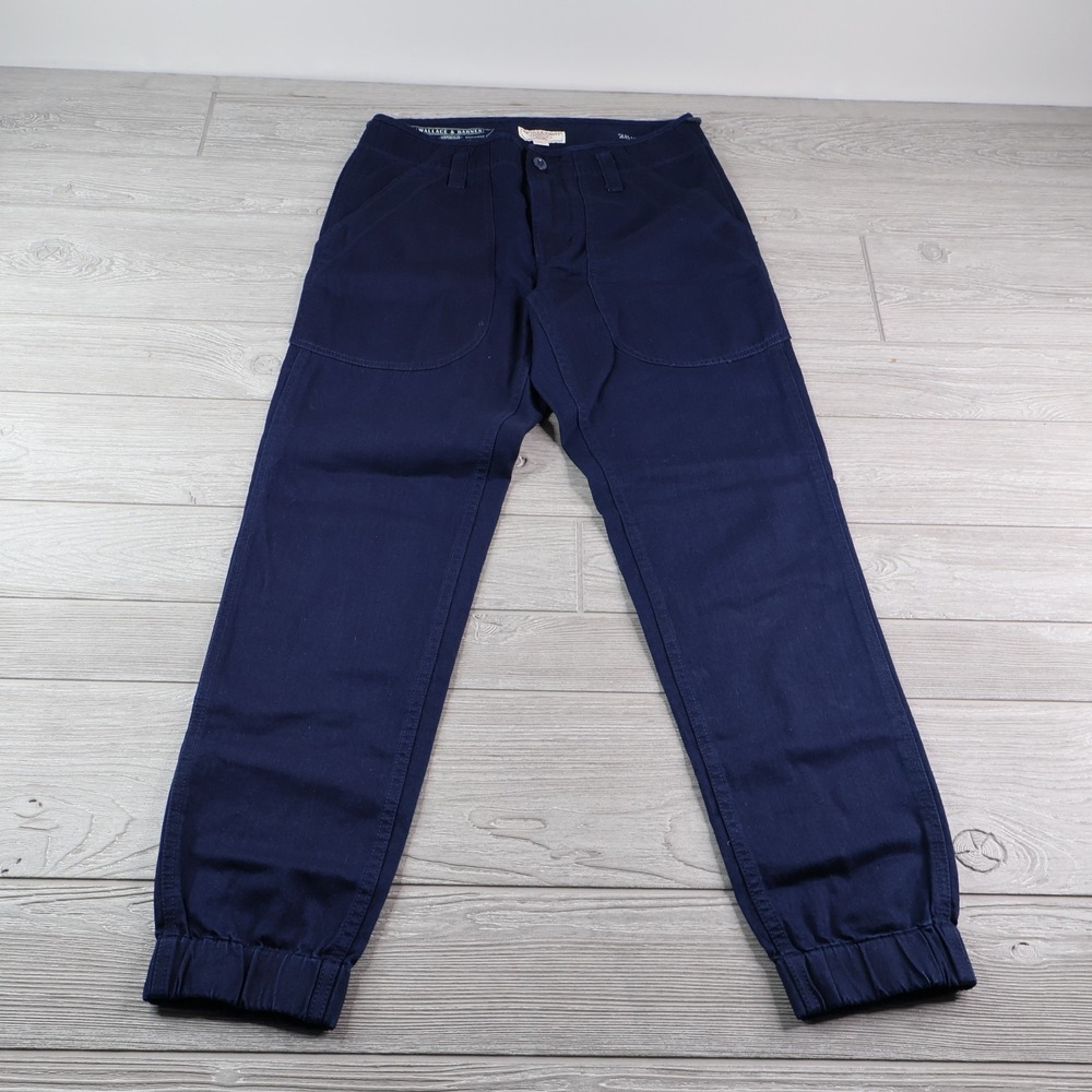 NEW Wallace & Barnes Pants Men's Size 28x30 Carpenter Jogger Pocket NWT - Picture 2 of 11